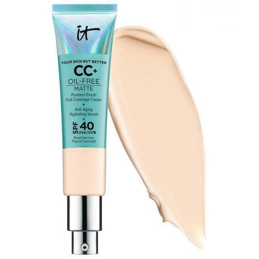 It Cosmetics Your Skin But Better CC Cream Oil Free Matte SPF40 32ml - The Face Method