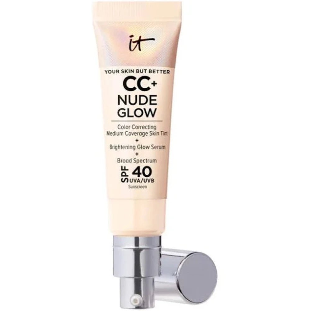 It Cosmetics Your Skin But Better NUDE GLOW Lightweight Foundation + Serum SPF40 32ml - The Face Method