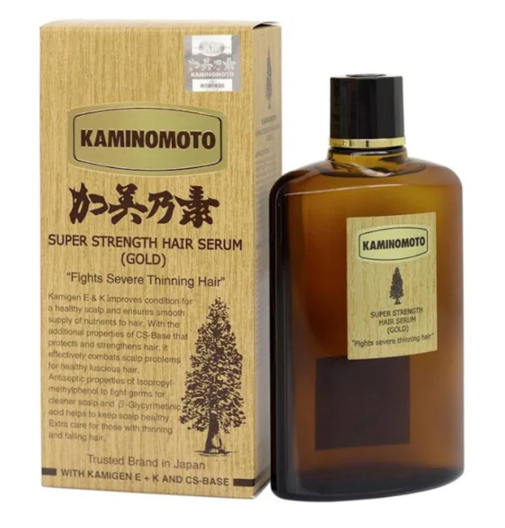 KAMINOMOTO - Super Strength Hair Serum Gold 150ml - The Face Method