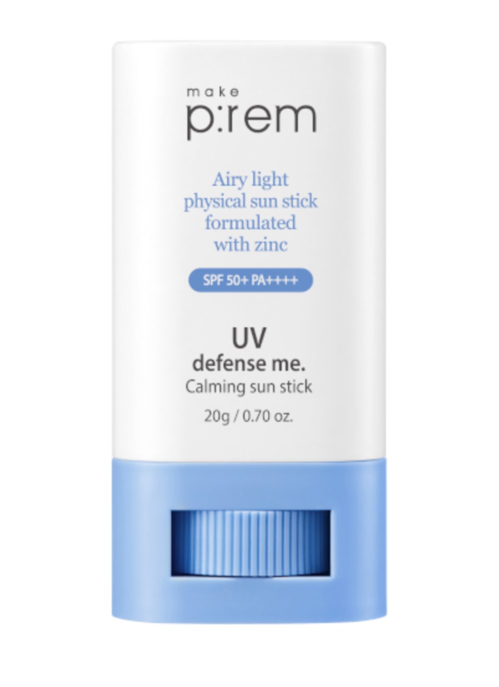 make p:rem - UV Defense Me. Calming Sun Stick 20g - The Face Method