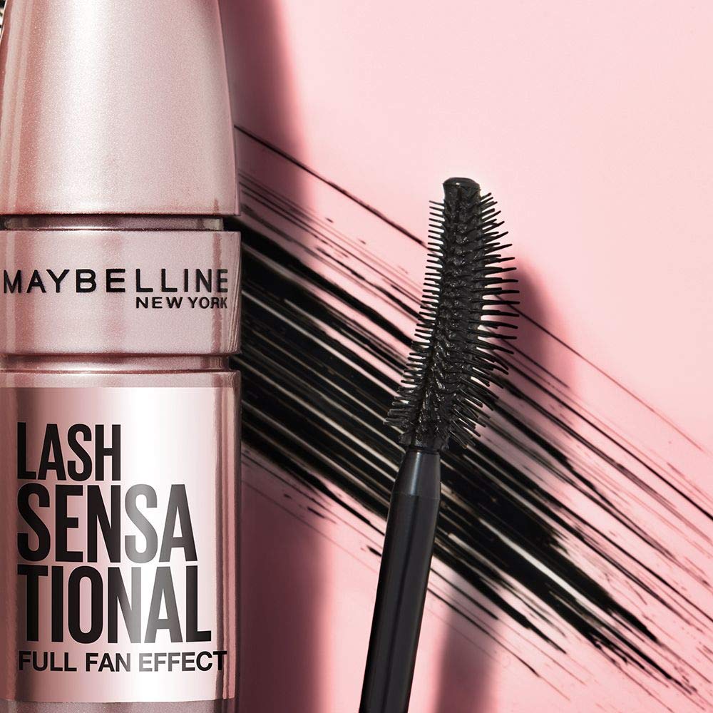 Maybelline Mascara Lash Sensational Very Black - The Face Method