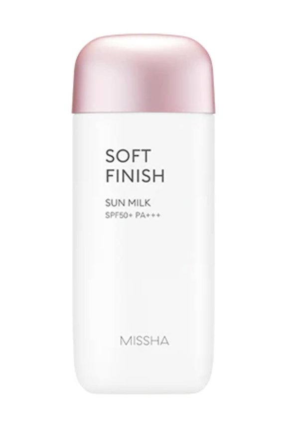 MISSHA - All-Around Safe Block Soft Finish Sun Milk SPF50+ PA+++ 70ml - The Face Method