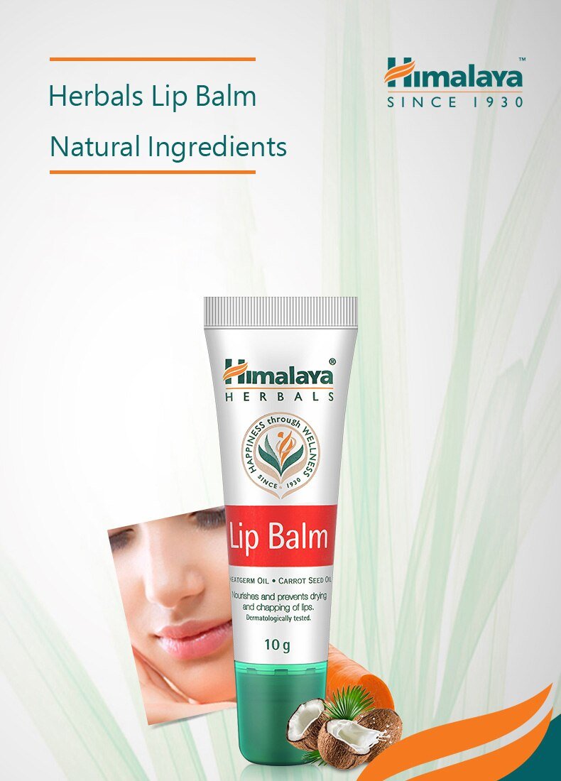 Original Himalaya Herbals Lip Balm 10g