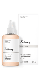 Laden Sie das Bild in den Galerie-Viewer, The Ordinary Glycolic Acid 7% Toning Solution 240ml - The Face Method
