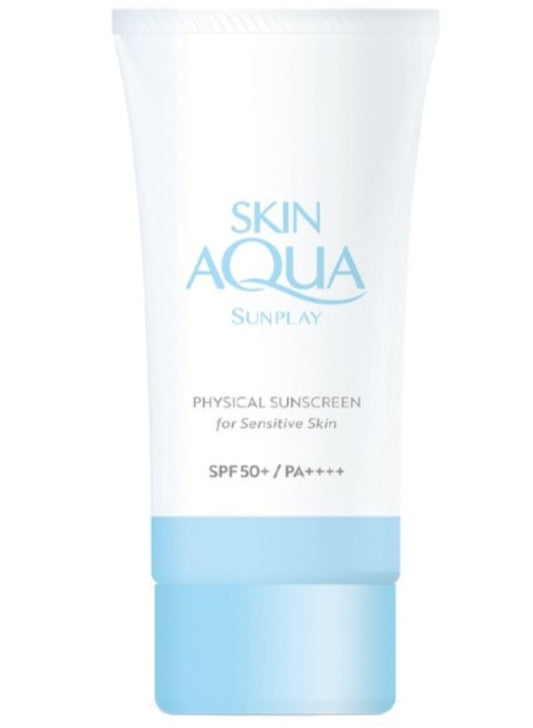 Rohto Mentholatum - Sunplay Skin Aqua Physical Sunscreen for Sensitive Skin 50ml - The Face Method