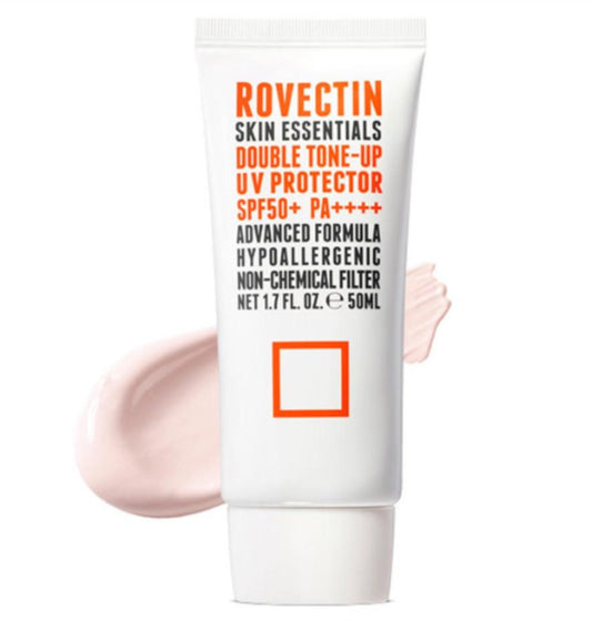 ROVECTIN - Skin Essentials Double Tone-Up UV Protector 50ml - The Face Method