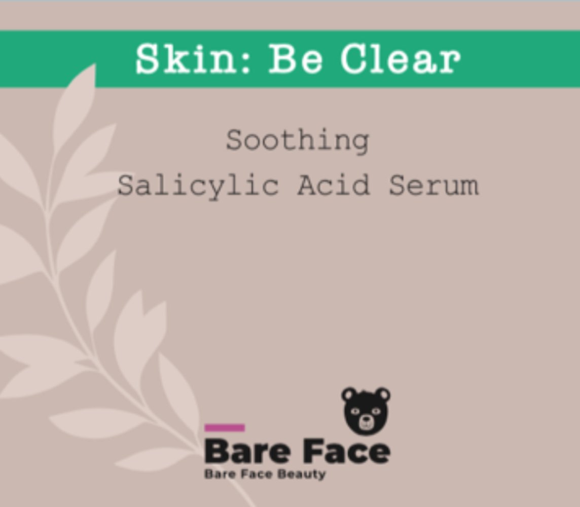 Skin: Be Clear - Soothing Salicylic Serum 30ml - The Face Method