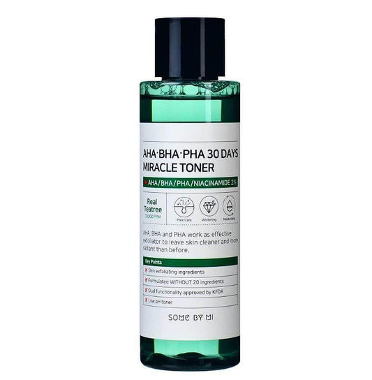 SOME BY MI - AHA, BHA, PHA 30 Days Miracle Toner 150ml - The Face Method