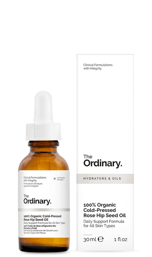 The Ordinary 100% Organic Cold-Pressed Rose Hip Seed Oil - The Face Method