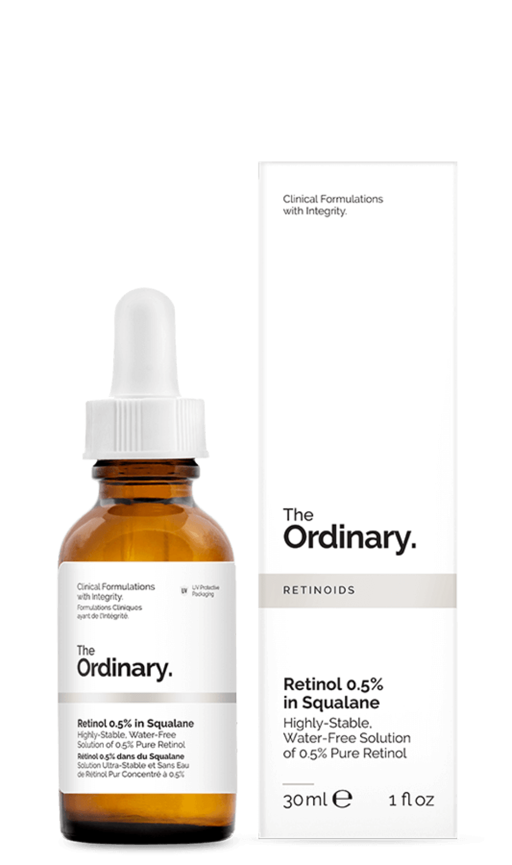 The Ordinary Retinol 0.5 % in Squalane - The Face Method