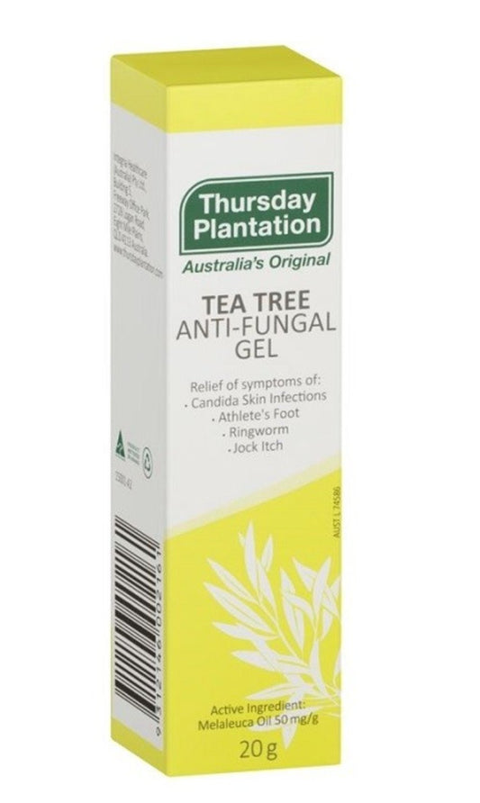 Thursday Plantation Tea Tree Antifungal Gel 20g - The Face Method