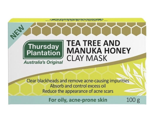 Thursday Plantation Tea Tree Manuka Honey Clay Mask 100g - The Face Method