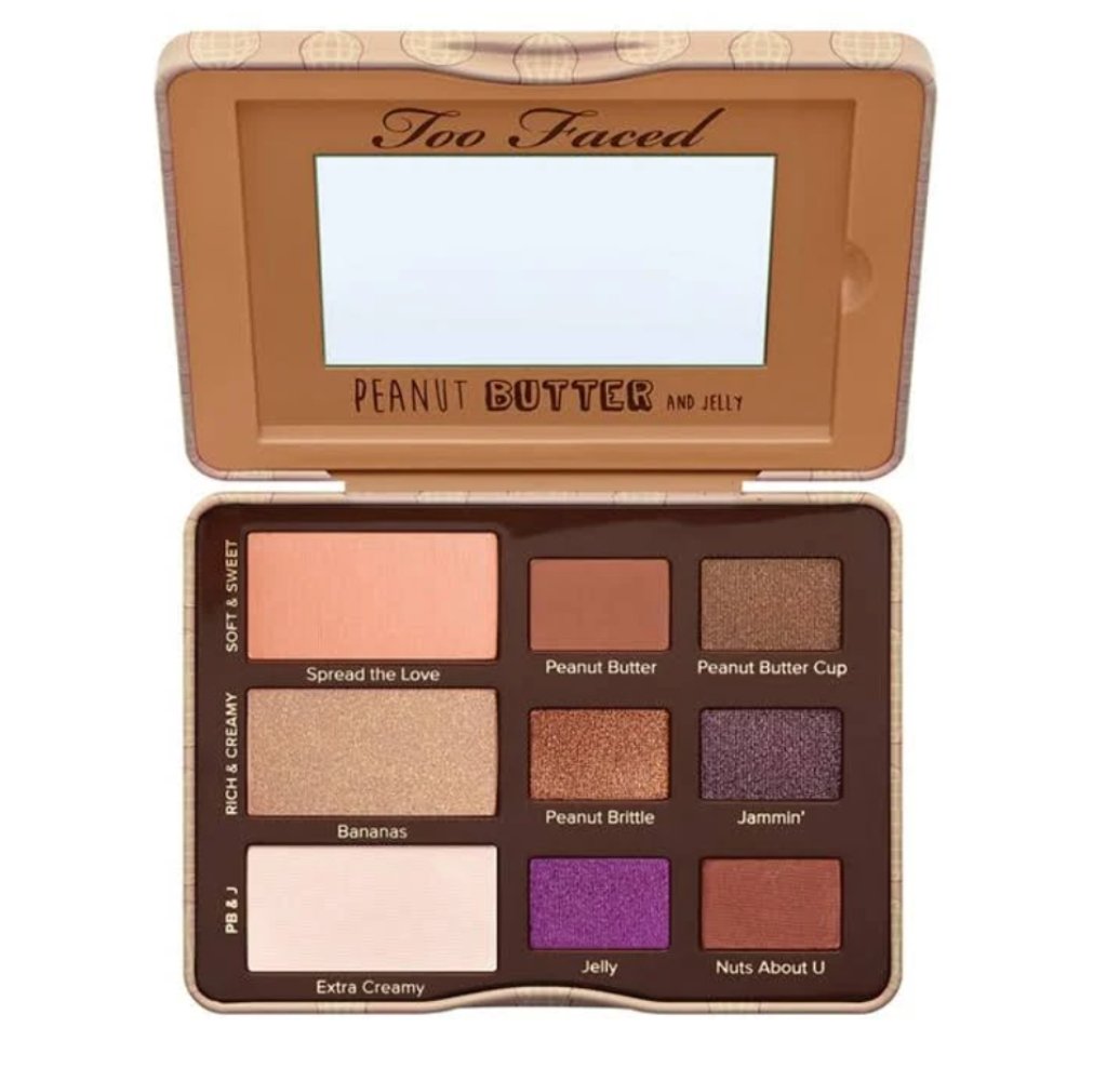 Too Faced Peanut Butter and Jelly Palette - The Face Method